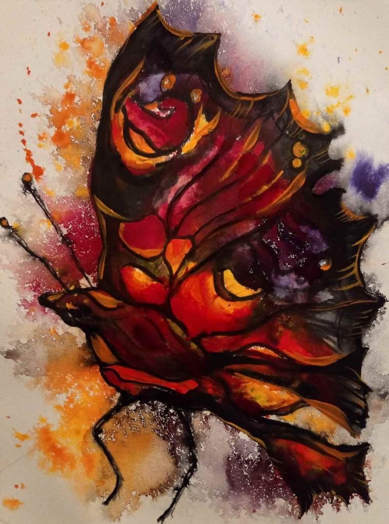 Perhonen @artbypia_karin