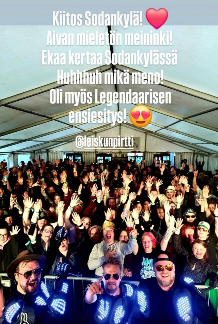 PASI JA ANSSI - Lapin Leiskun juhlateltta, festarit Sodankylässä 2025