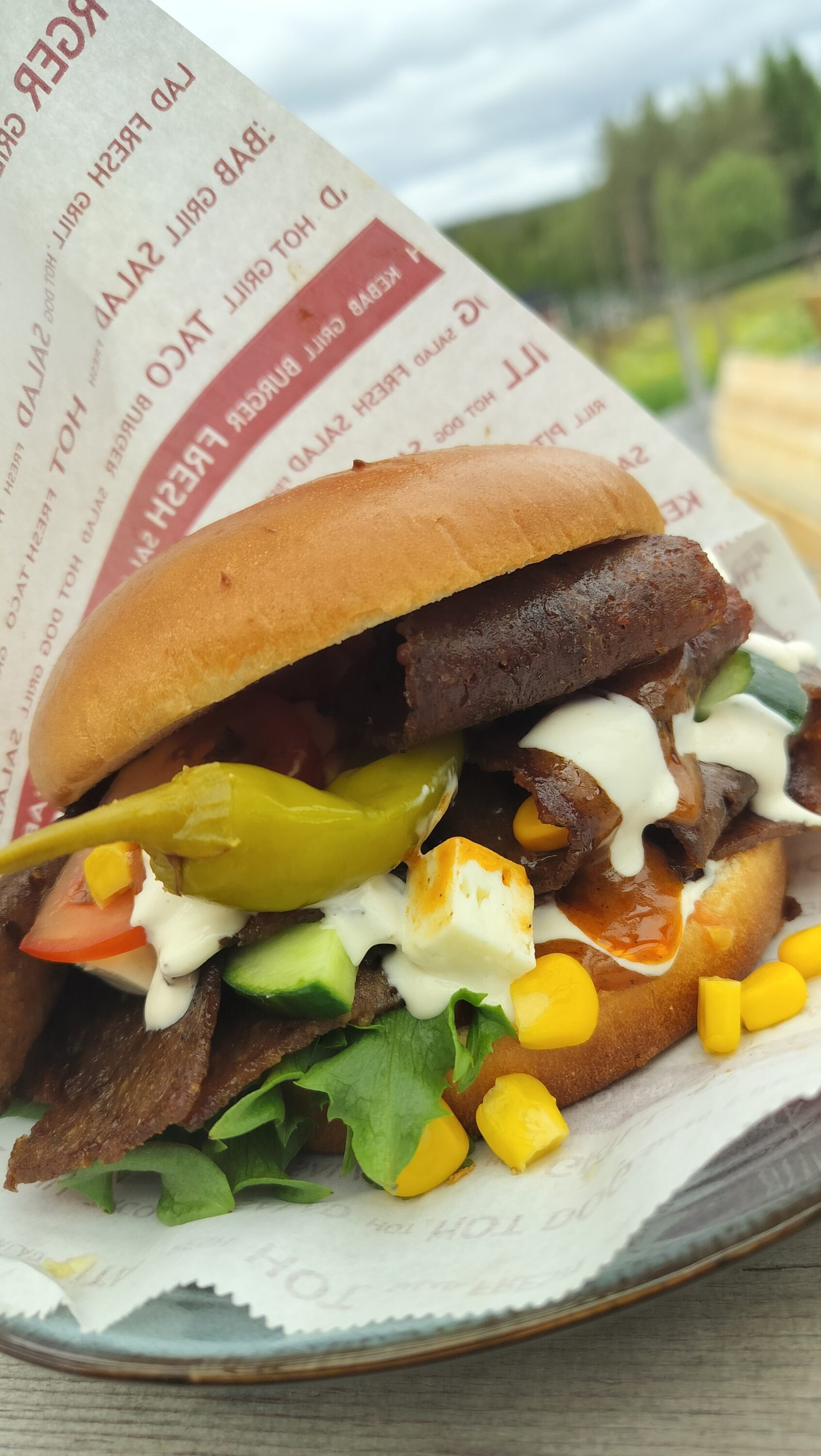 Leiskun Pirtti kebabburgeri